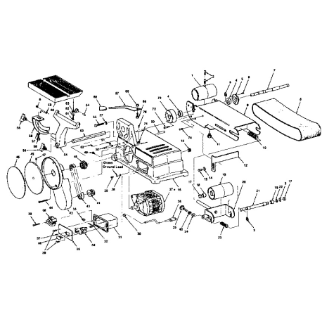 113.226421 Type 0 Craftsman Sander