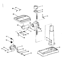 113.213872 Type 0 17 Inch Drill Press