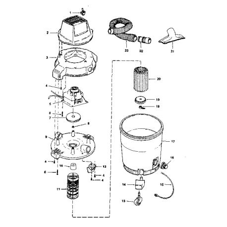 113.179460 Type 0 12g Wet-dry Vac