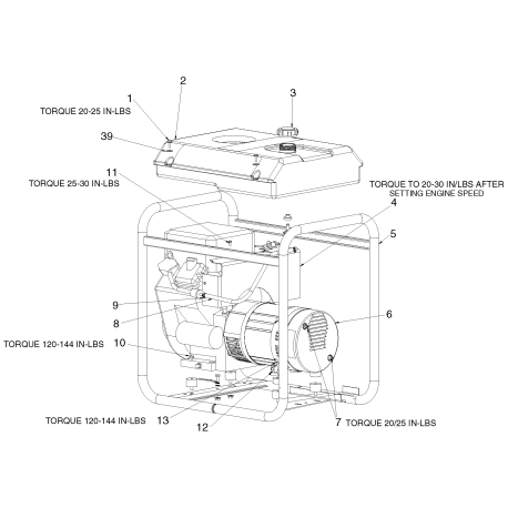 GBV7000 Type 0 G 7000w 14hp B&s