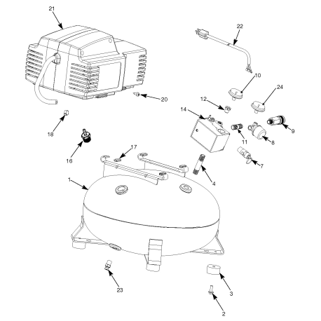 CFBN125N Type 0 A 2.0hp 6g Pc Um 1stg 120