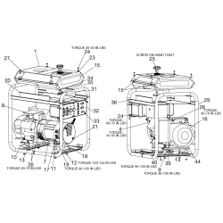 BSV750-W Tipo 0 G 7500w 13hp B&s