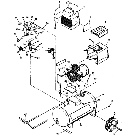 AF2512 Tipo 0 A 2.5hp 12g Hp Pl 1stg 12