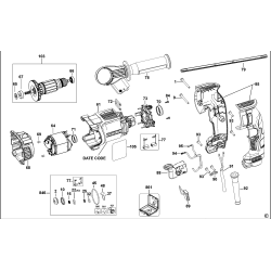 D25134K Tipo 1 800w Sds Plus Hammer - 3