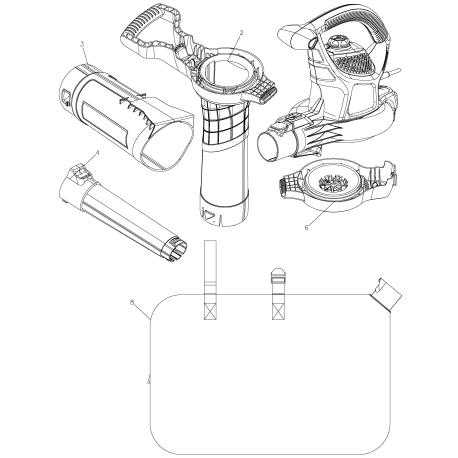 CMEBL700 Tipo 1 12a Electric Blower