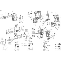 DCH253M2 Tipo 1 20v Max Sds Hammer 1 Unid.