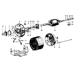 113.19836 Type 0 1/3hp Split Mtr