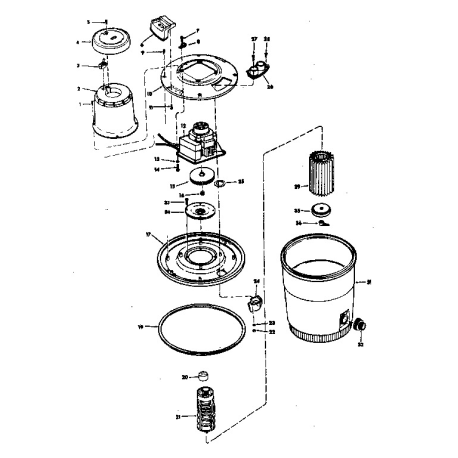 113.179900 Tipo 0 16g Wet-dry Vac