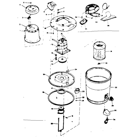 113.179882 Tipo 0 16g Wet-dry Vac