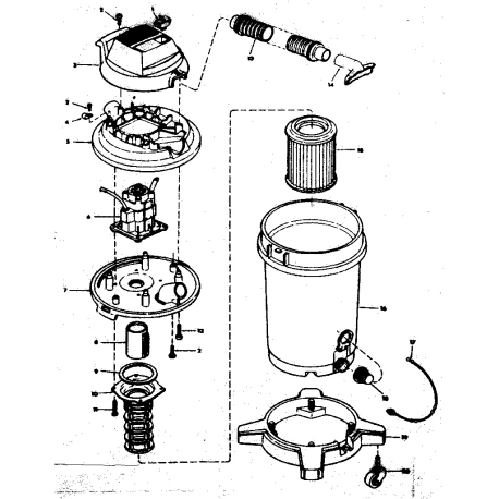 113.179860 Tipo 0 12g Wet/dry Vac