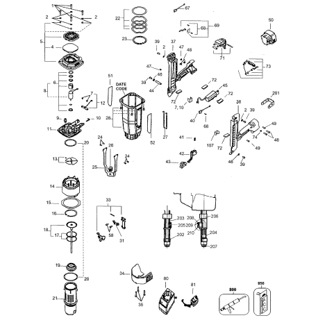 55133-PWR Tipo 0 C4 Cz Single Shot Gas Too