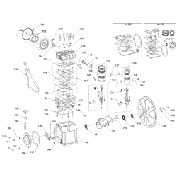 PXCMV5048055 Tipo 0 Air Compressor, 80g