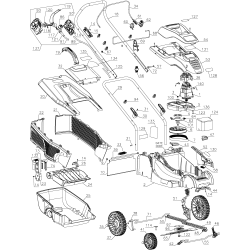 EM1700 Tipo 1 Lawnmower 5 Unid.