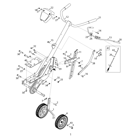 247.299342 Type 0 Front Tine Tiller