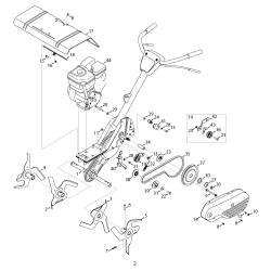 247.29935 Tipo 0 Front Tiller