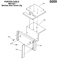 5009 Type 1 Mortise & Tenon