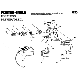 853 Type 1 Cordless 12v Drill