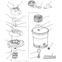 113.179500 Tipo 0 16g Wet/dry Vac