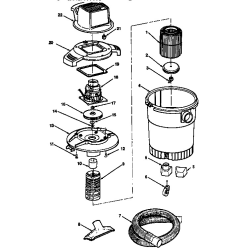 113.177010 Tipo 0 Wet/dry Vac