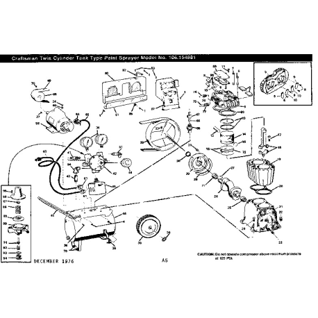 106.154881 Tipo 0 Craftsman Air Compr.