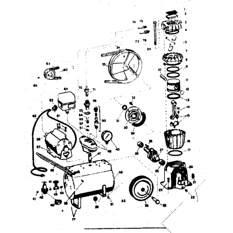 106.152640 Tipo 0 Craftsman Air Compr.