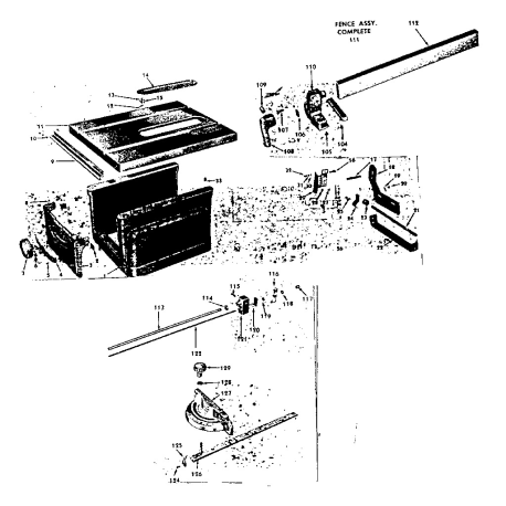 103.22160 Tipo 0 8 Inch Bench Saw