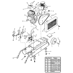 SDS5G8D Tipo 0 A 5.0hp 8g Wb Ol 1stg Gas 1 Unid.