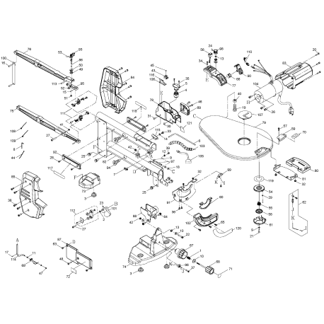 PCB375SS Type 1 Scroll Saw