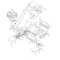 247.29930 Tipo 0 Rear Tine Tiller