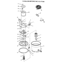 113.177340 Tipo 0 Wet/dry Vac