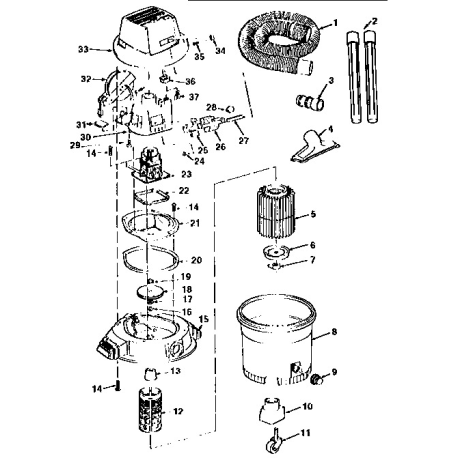 113.177100 Type 0 Wet / Dry Vac