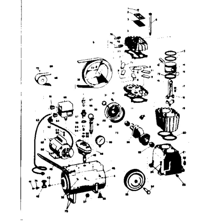 106.174840 Type 0 Craftsman Air Compr.