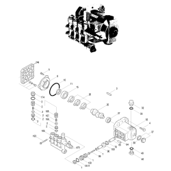 ZR2800 Type 0 P 2800psi 3.0gpm 6.5hp H 2 Unid.