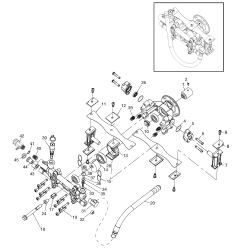 DTH2450 Type 0 P 2450psi 2.4gpm 5.5hp V