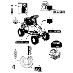 247.299000 Tipo 0 420cc 30in Mower