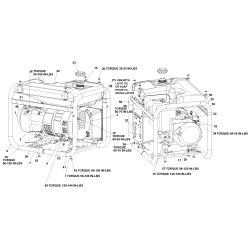 CH350CS Tipo 0 G 3500w 6.5 Hp Honda