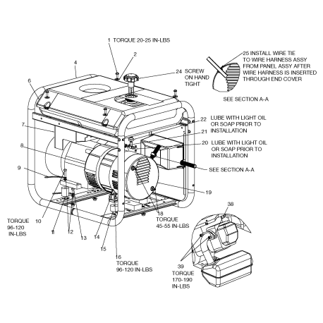 BSI550-W Tipo 0 G 5500w 10hp B&s