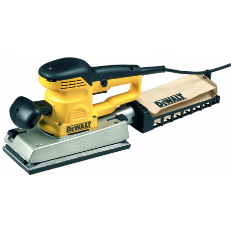 D26420 ORBITAL SANDER 350w; 1/2 SHEET 112x236mm; 12000-22000rpm; 24000-44000opm; 2,8Kg