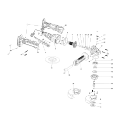 CMCG451BR Type 1 Angle Grinder 1 Unid.