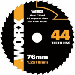 Worx-wa5031-disco Corte Madera 76mm 44t Hss-wx424