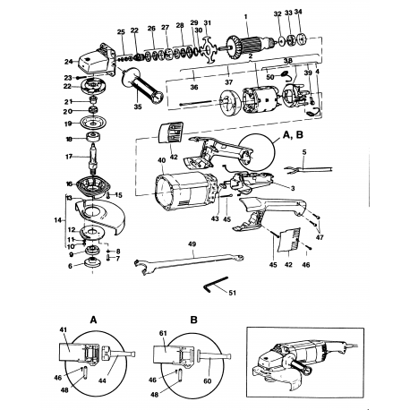 5933 Type 1 ANGLE GRINDER