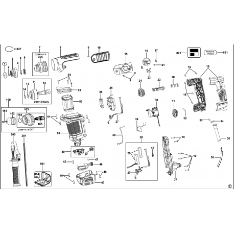 D25415K.2 Rotary Hammer Drill