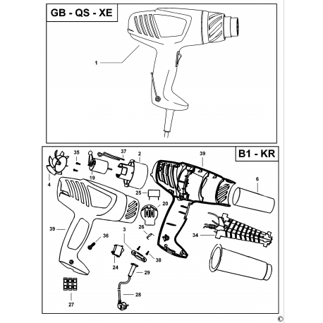CD701.1 Pistola Termica