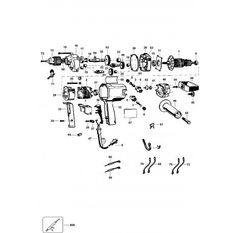 BM31 Type 1 PERFORADORA/BARRENA