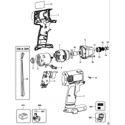DW052K Type 1 IMPACT WRENCH 1 Unid.