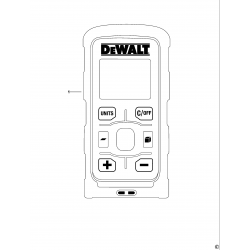DW040P Tipo 1 Medidor De Distancia Por Sonido