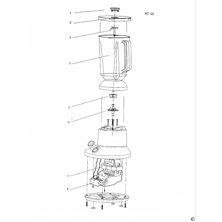 BL50 Type 1 Blender