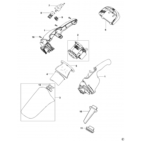 Z-AV1205 Tipo 1 Es-car Vacuum