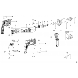 Bpdh8513 Type 1 Hammer Drill