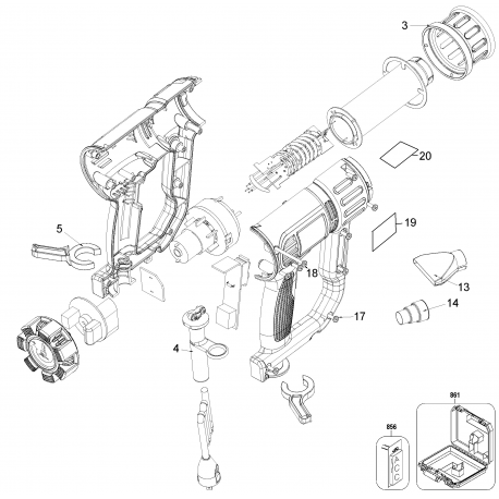 D26960K Type 1 Heatgun